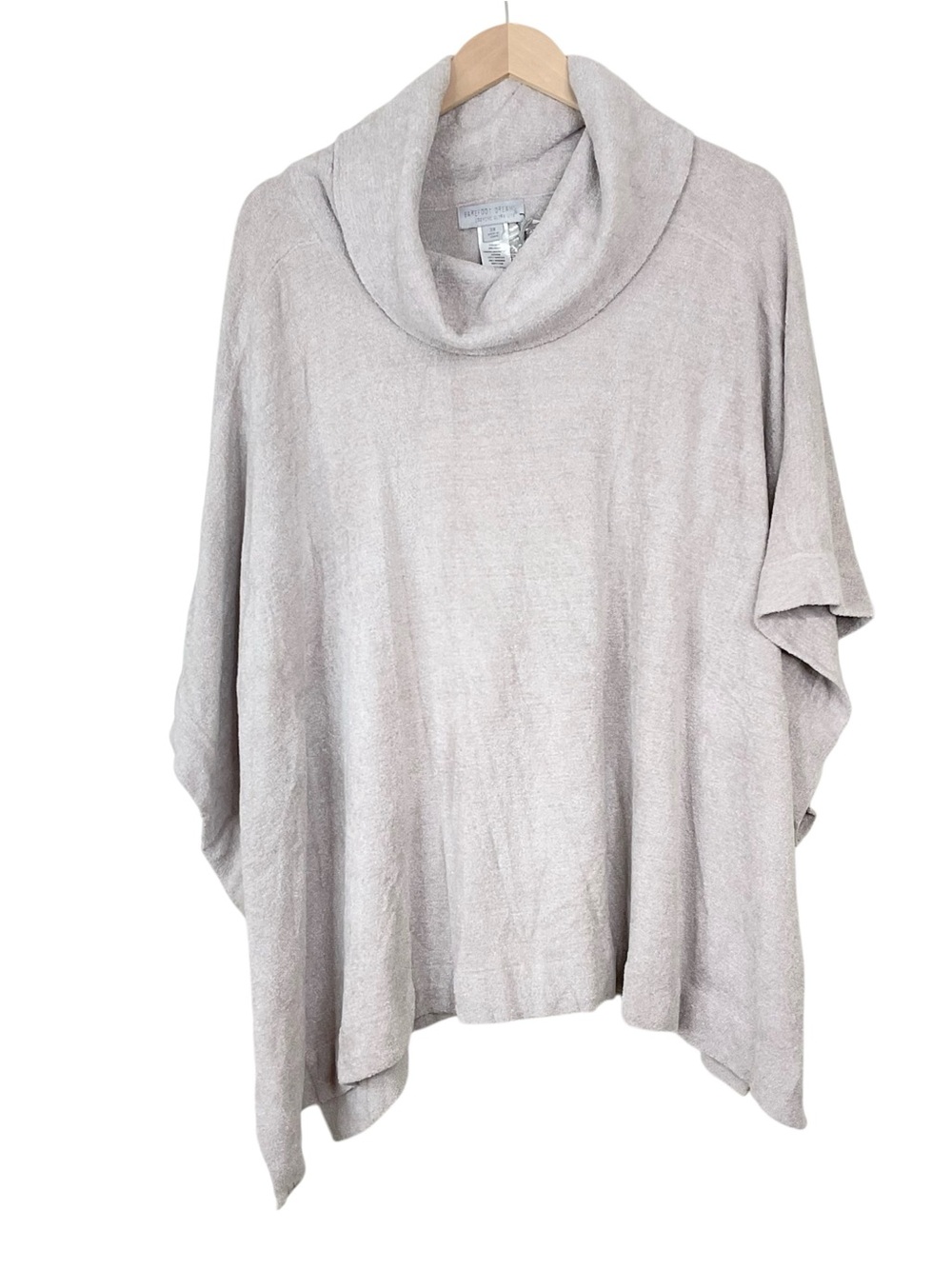 Barefoot Dreams Cozychic Ultra Lite Cowl Neck Poncho Size 3X
